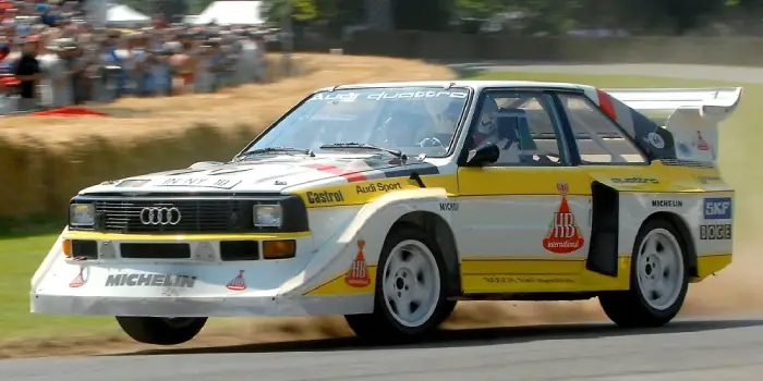 Mynd af Audi Quattro
