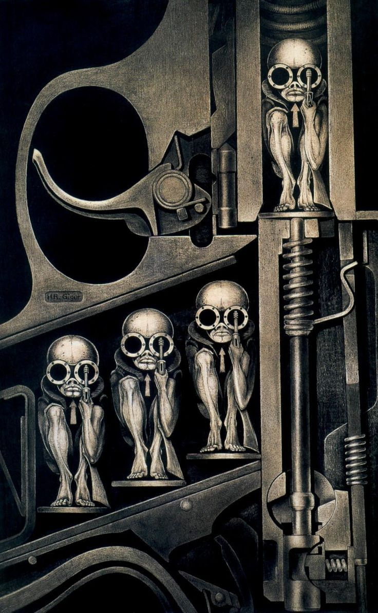 Birth Machine by H.R. Giger