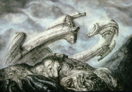 Derelict by H.R. Giger