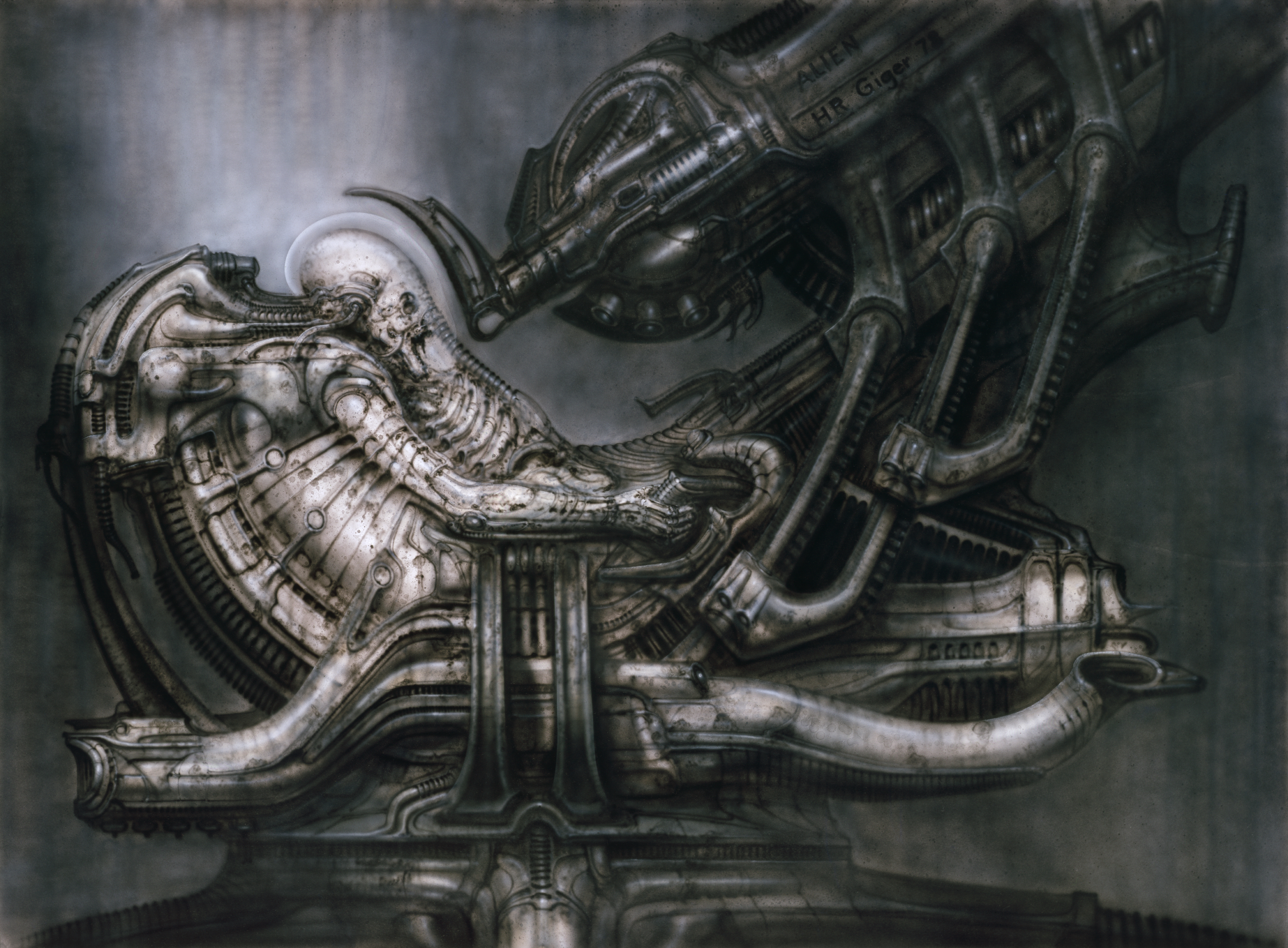 Space Jockey by H.R. Giger